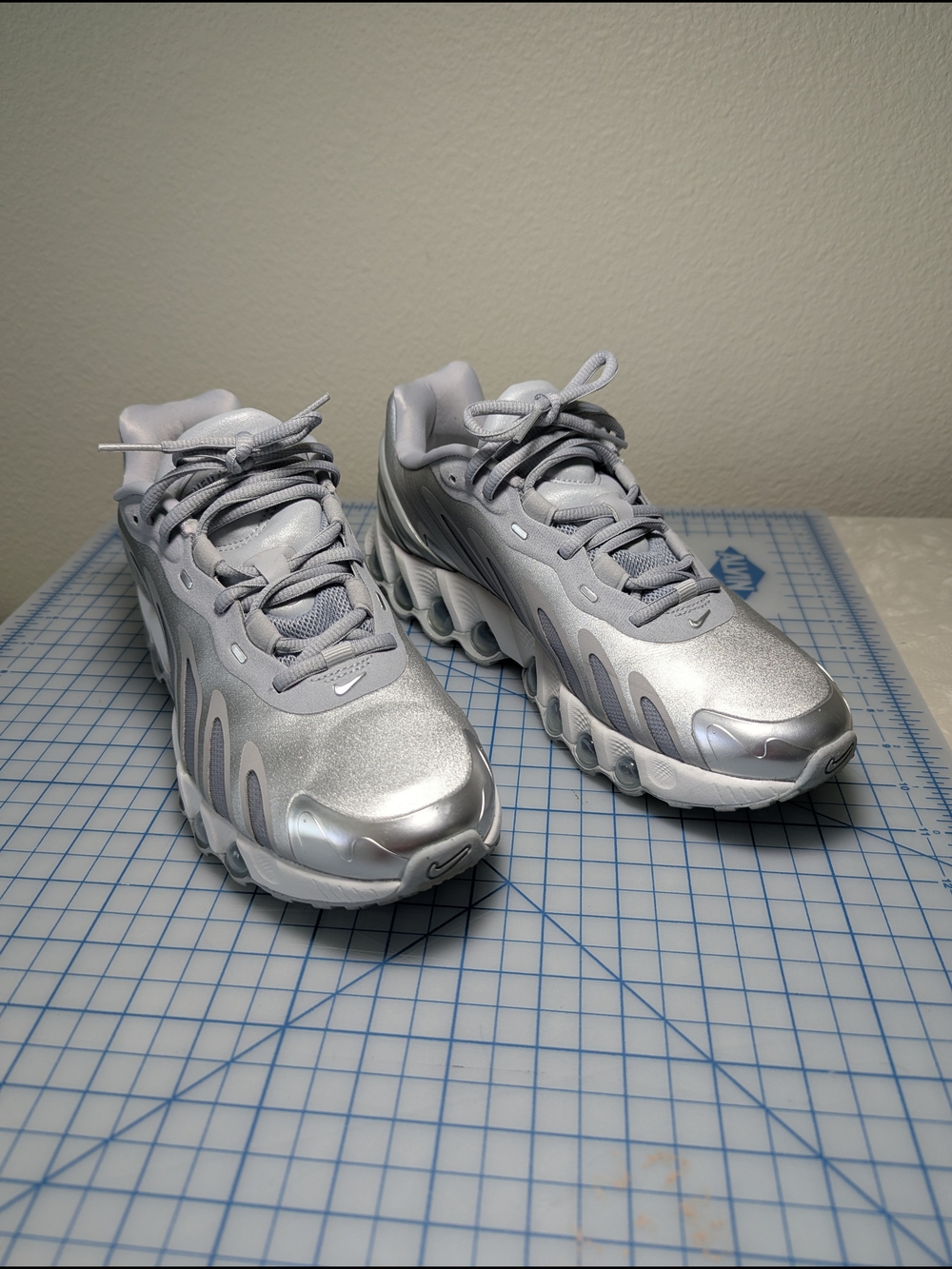 Nike Air Max Dn Metallic Silver Sneakers